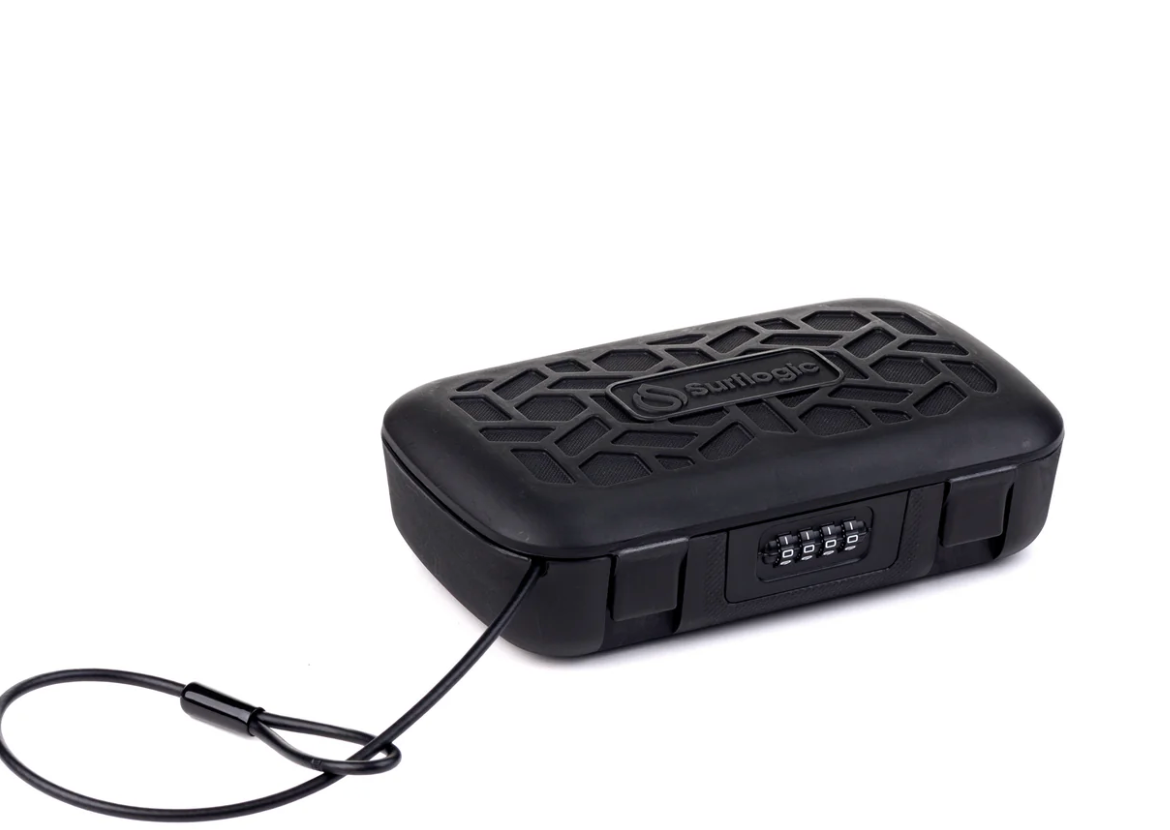 SurfLogic Portable Safe Box - Black