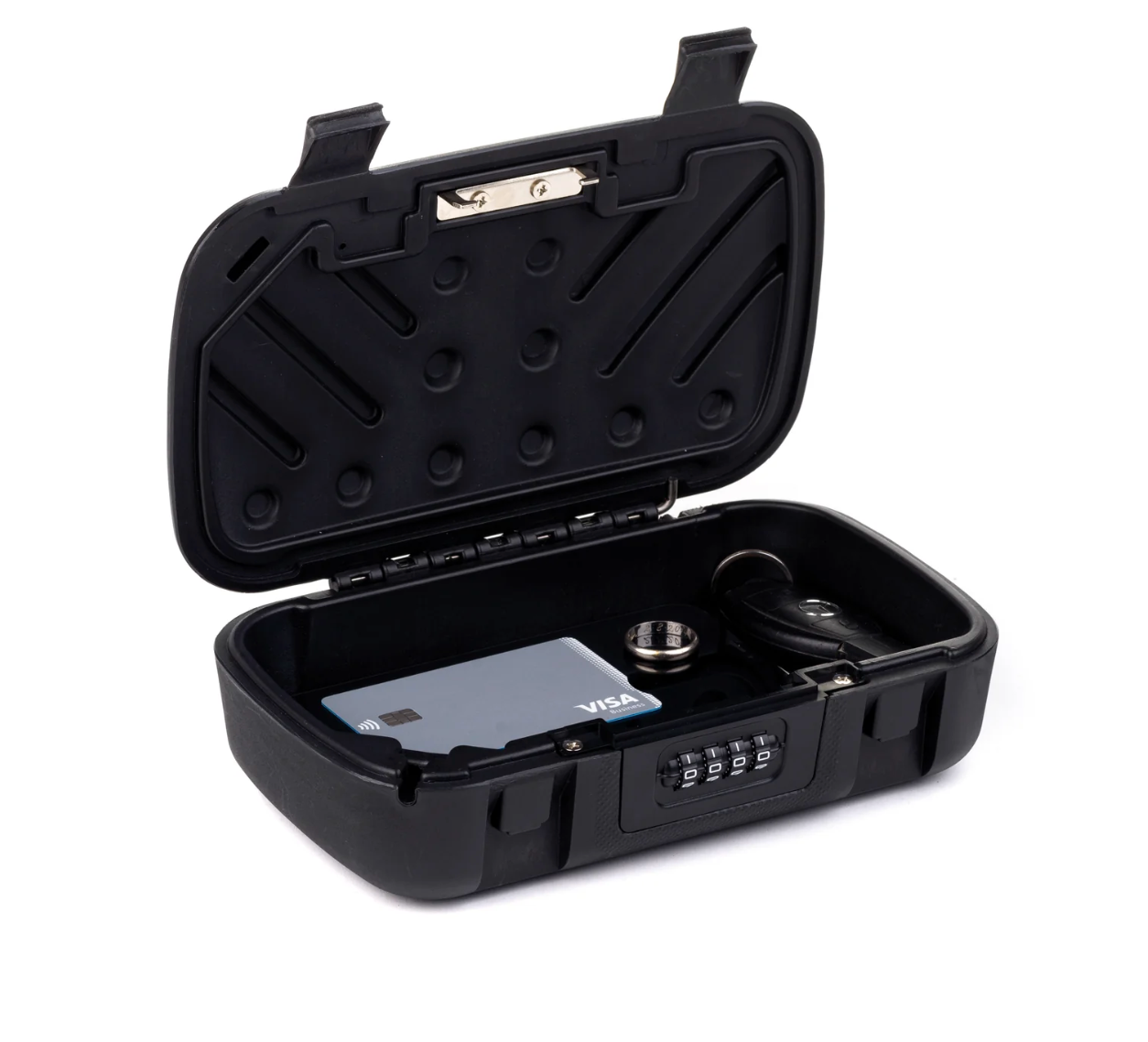 SurfLogic Portable Safe Box - Black