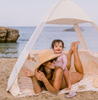 Lozi & Gabe Pop-up Beach Shelter- Honey