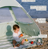 Lozi & Gabe Pop-up Beach Shelter- Sage