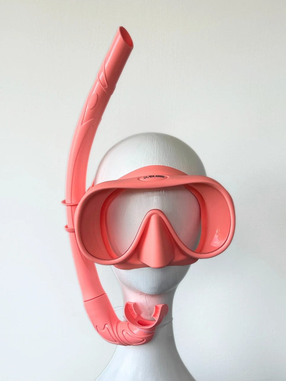 Sublime Supplies - Premium Silicone Snorkel Set  - Coral