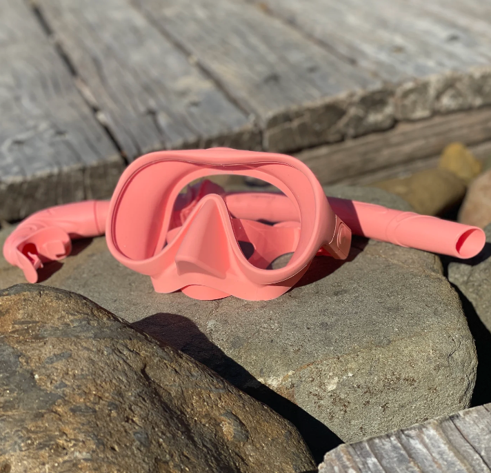 Sublime Supplies - Premium Silicone Snorkel Set  - Coral