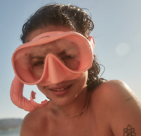 Sublime Supplies - Premium Silicone Snorkel Set  - Coral