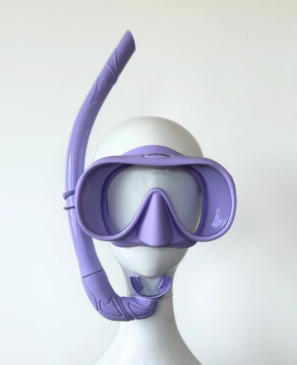 Sublime Supplies - Premium Silicone Snorkel Set  - Lavender