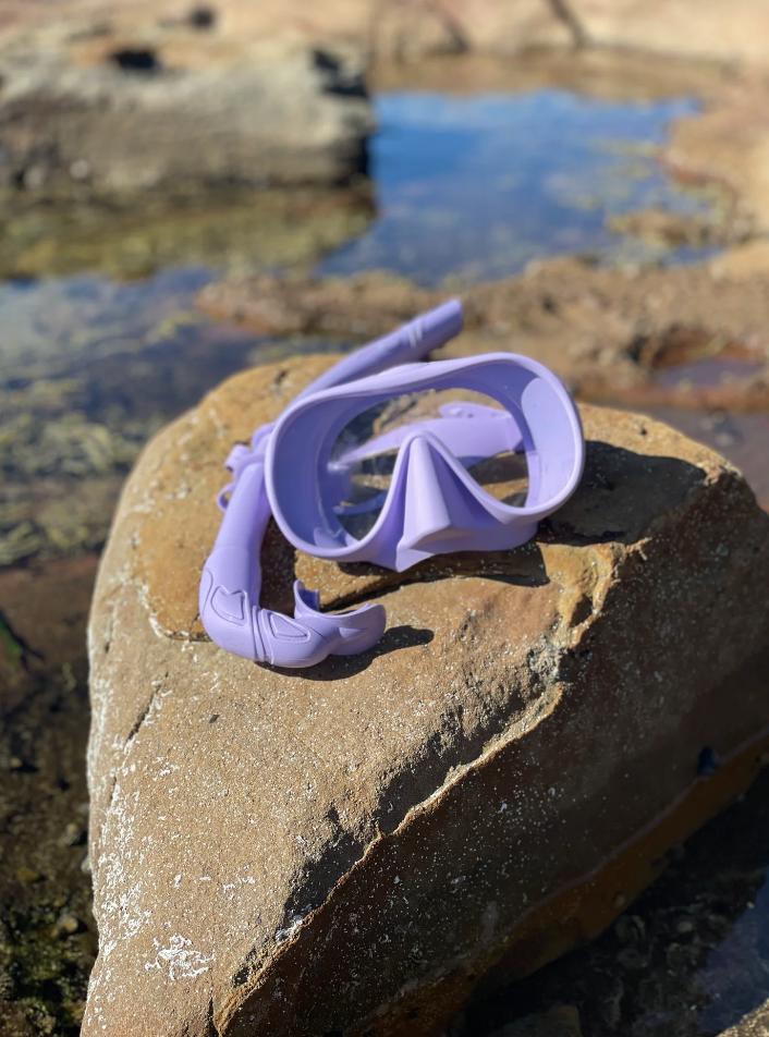 Sublime Supplies - Premium Silicone Snorkel Set  - Lavender