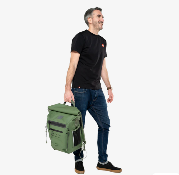 Red Paddle -Adventure Waterproof Backpack 30L - Olive Green