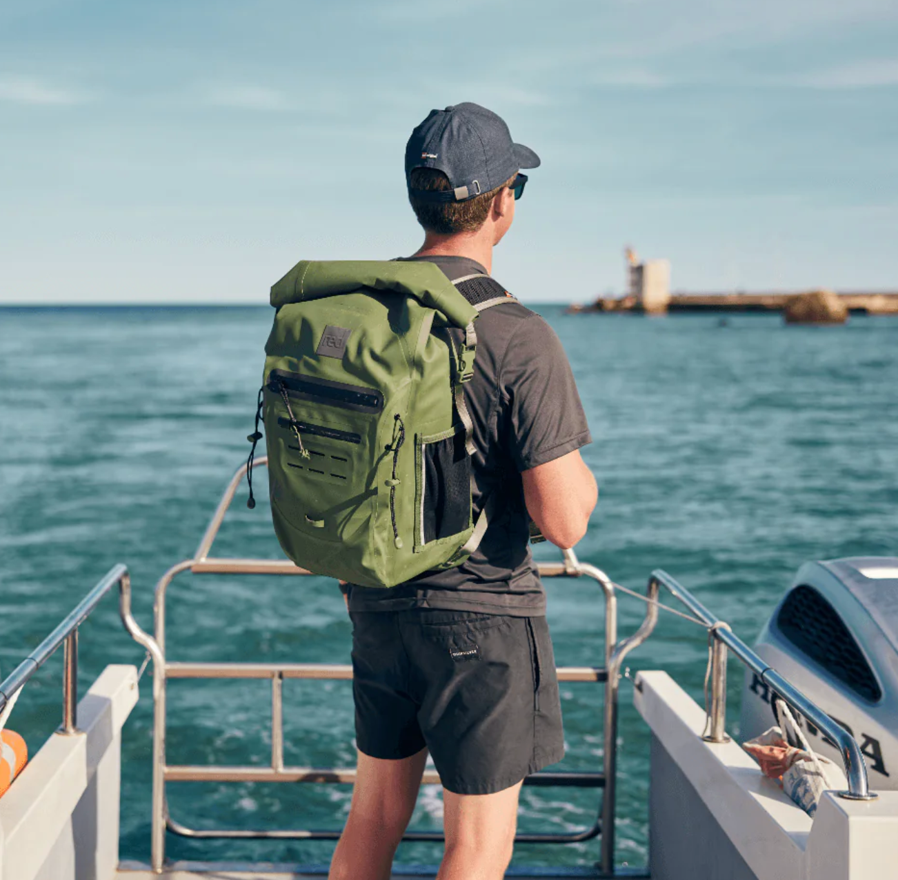 Red Paddle -Adventure Waterproof Backpack 30L - Olive Green