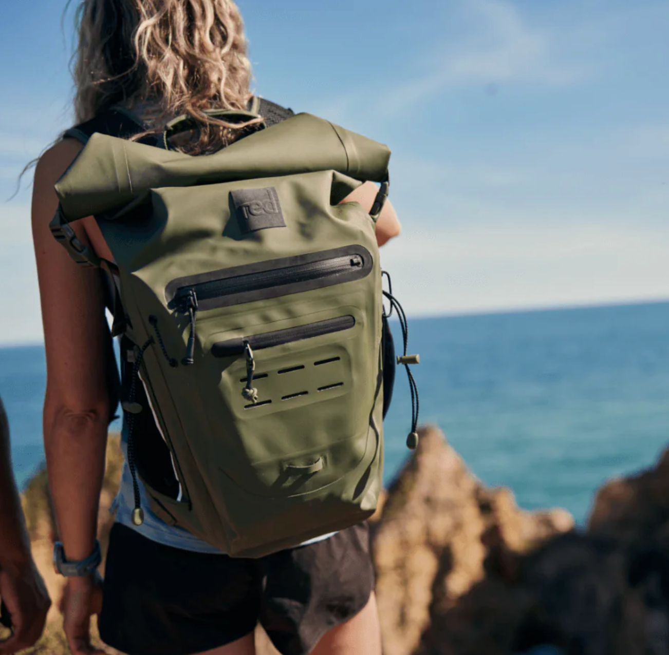 Red Paddle -Adventure Waterproof Backpack 30L - Olive Green