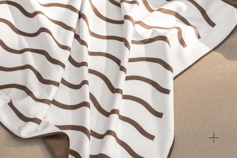Sand Society Sand Free Beach Towel - Liquorice