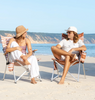 Sunni Scenes Beach Chair - Outback Stripe
