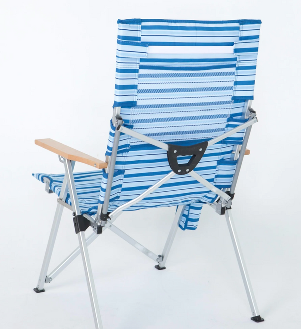 Sunni Scenes Beach Chair -  Blue Stripe