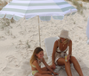 SunnyLife Compact  Beach Umbrella- Sea Sage