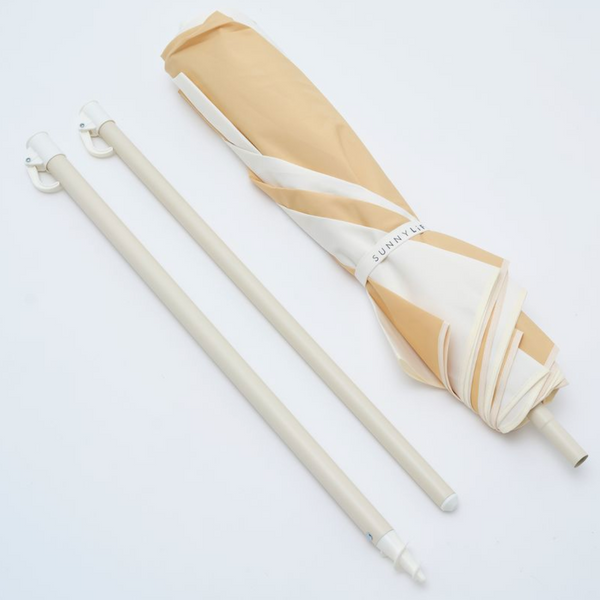 SunnyLife Compact  Beach Umbrella- Butternut