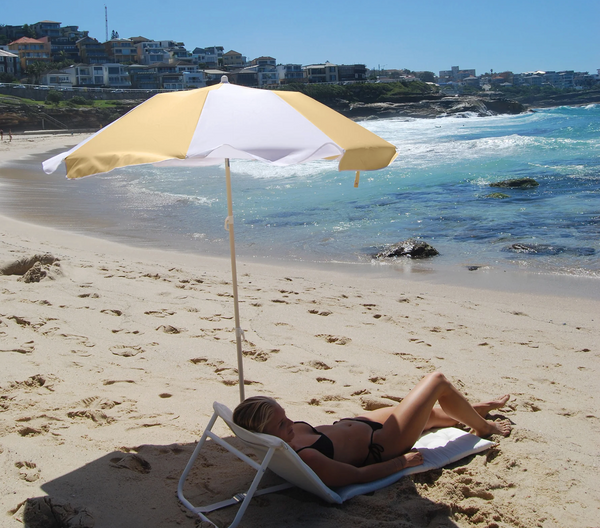 SunnyLife Compact  Beach Umbrella- Butternut
