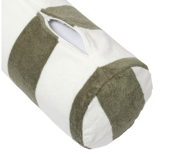 SunnyLife Inflatable Beach Pillow - Vacay Olive