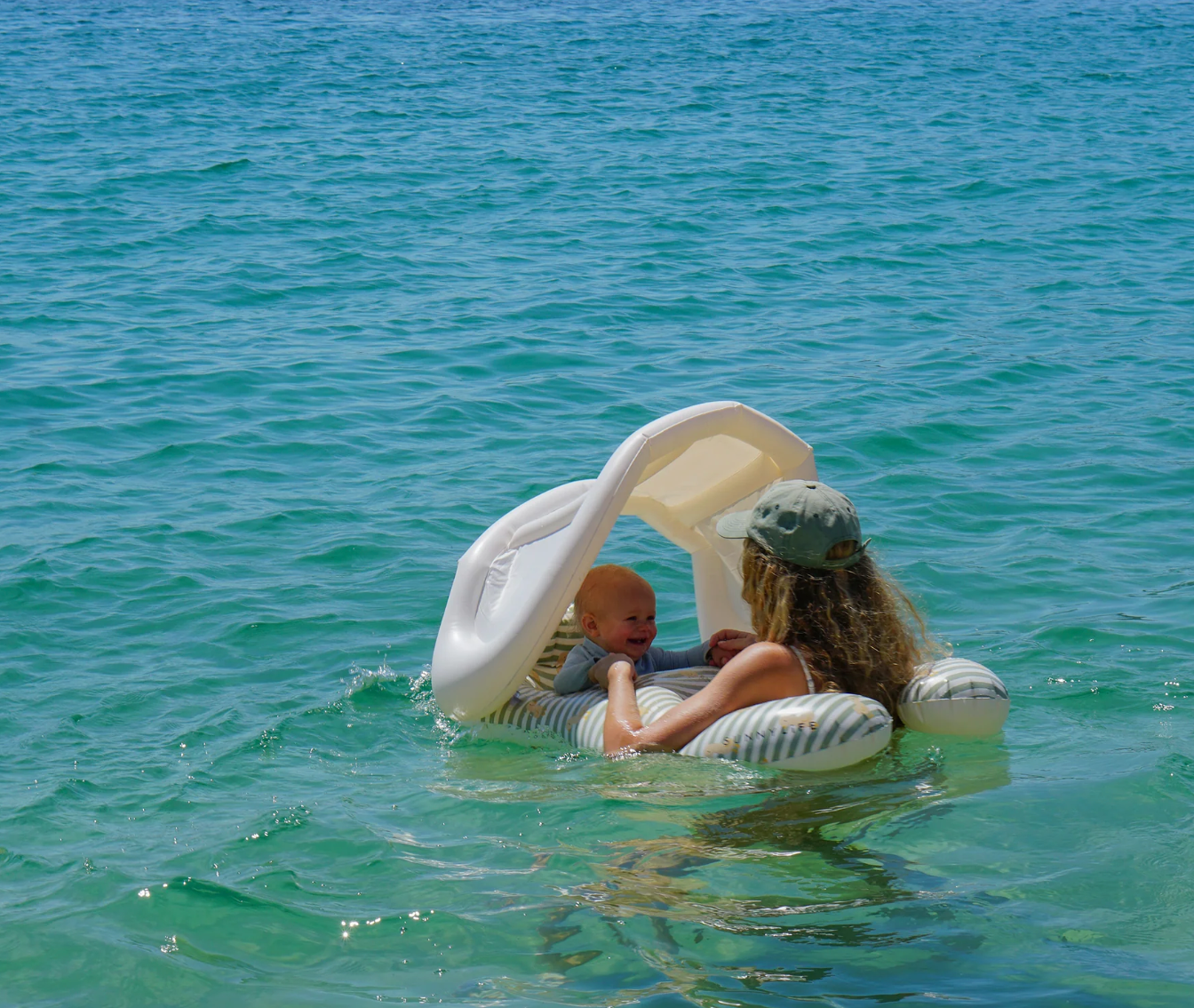 SunnyLife Float Together Baby Seat - Dex the Duck