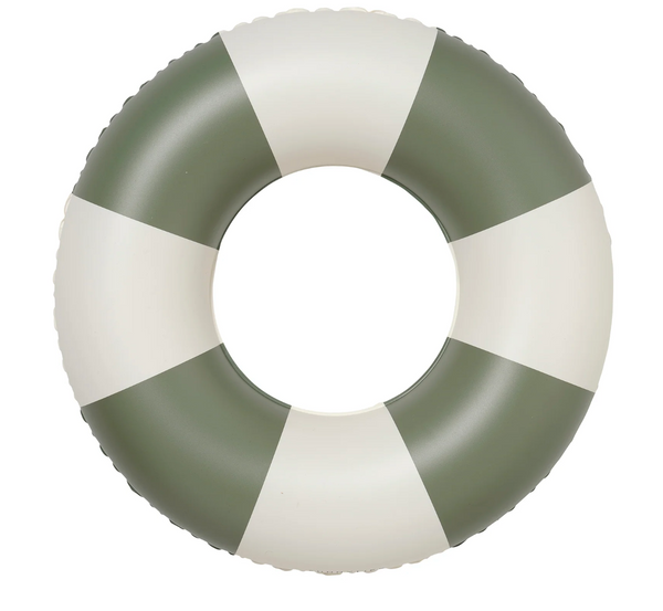 SunnyLife Mini Kids' Tube Pool Ring - Olive Stripe