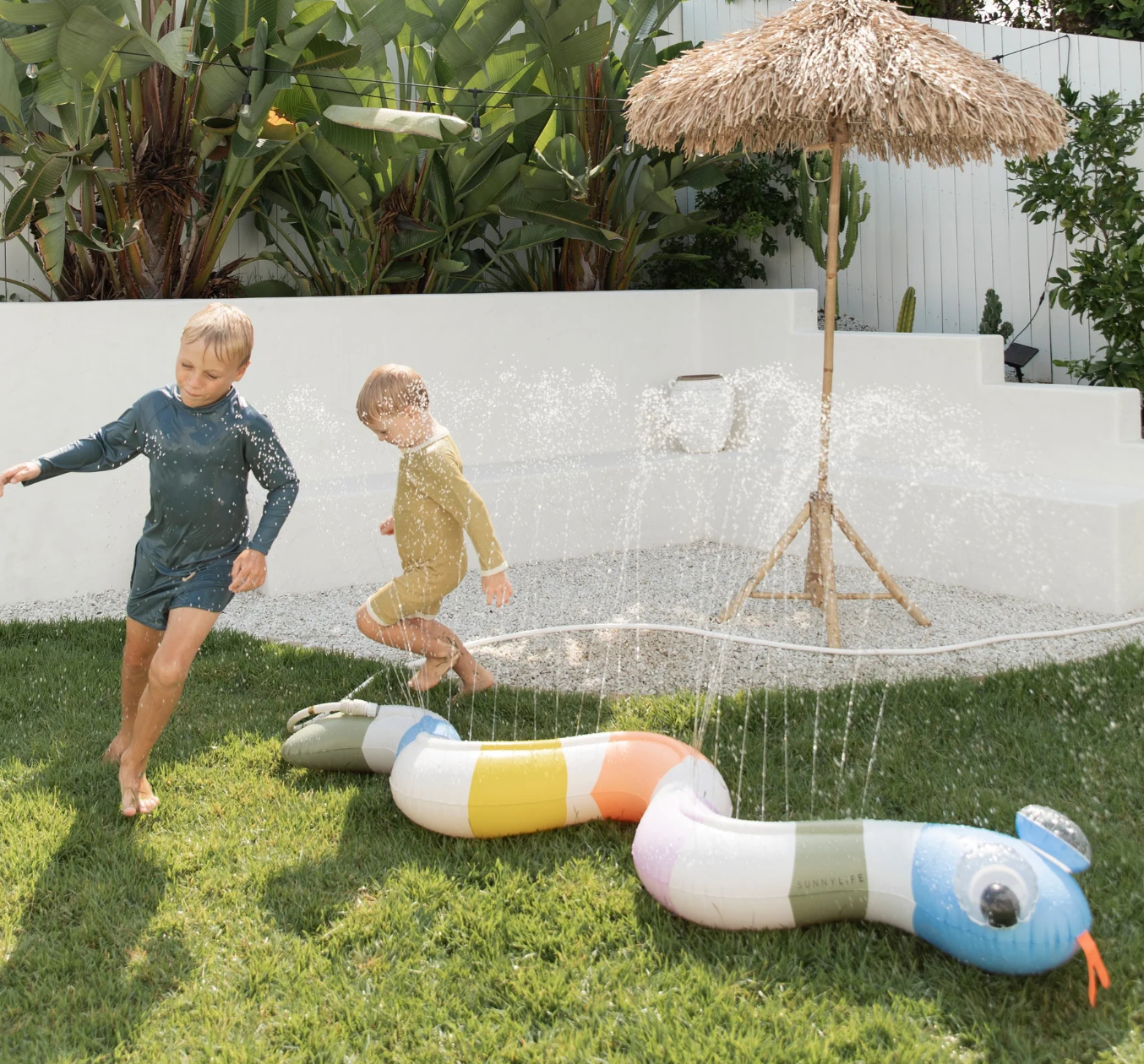 SunnyLife Inflatable Snake Sprinkler - Into the Wild