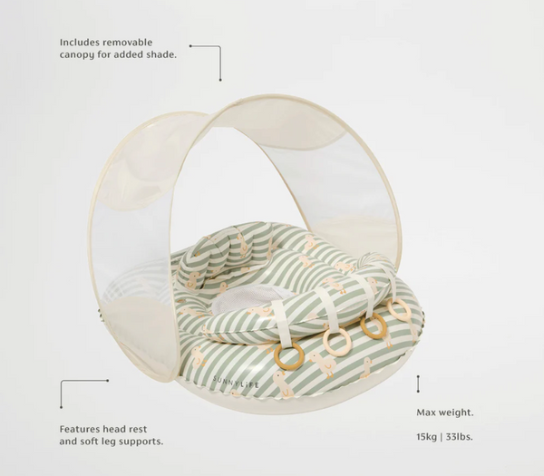 SunnyLife Interactive Baby Float- Dex the Duck