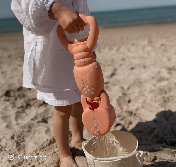 SunnyLife Silicone Bucket & Spade Set - Apple Sorbet