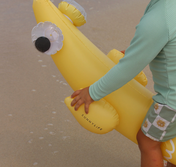 SunnyLife Kids Inflatable Noodle- Finn The Fish