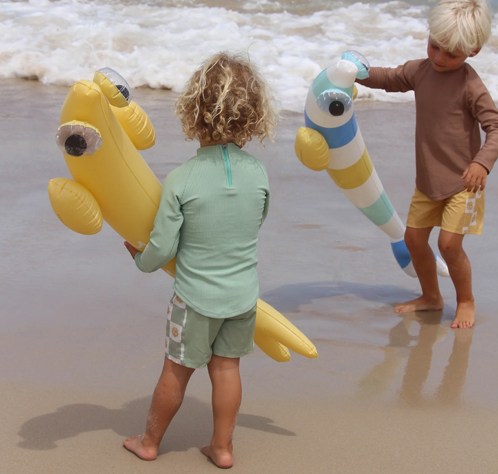 SunnyLife Kids Inflatable Noodle- Finn The Fish
