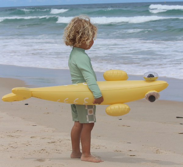 SunnyLife Kids Inflatable Noodle- Finn The Fish