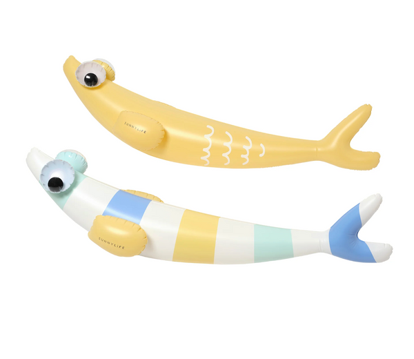 SunnyLife Kids Inflatable Noodle- Finn The Fish