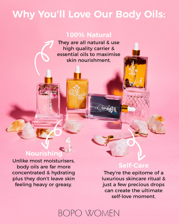 Bopo Women Beach Skin Care Body Oil - Self Love