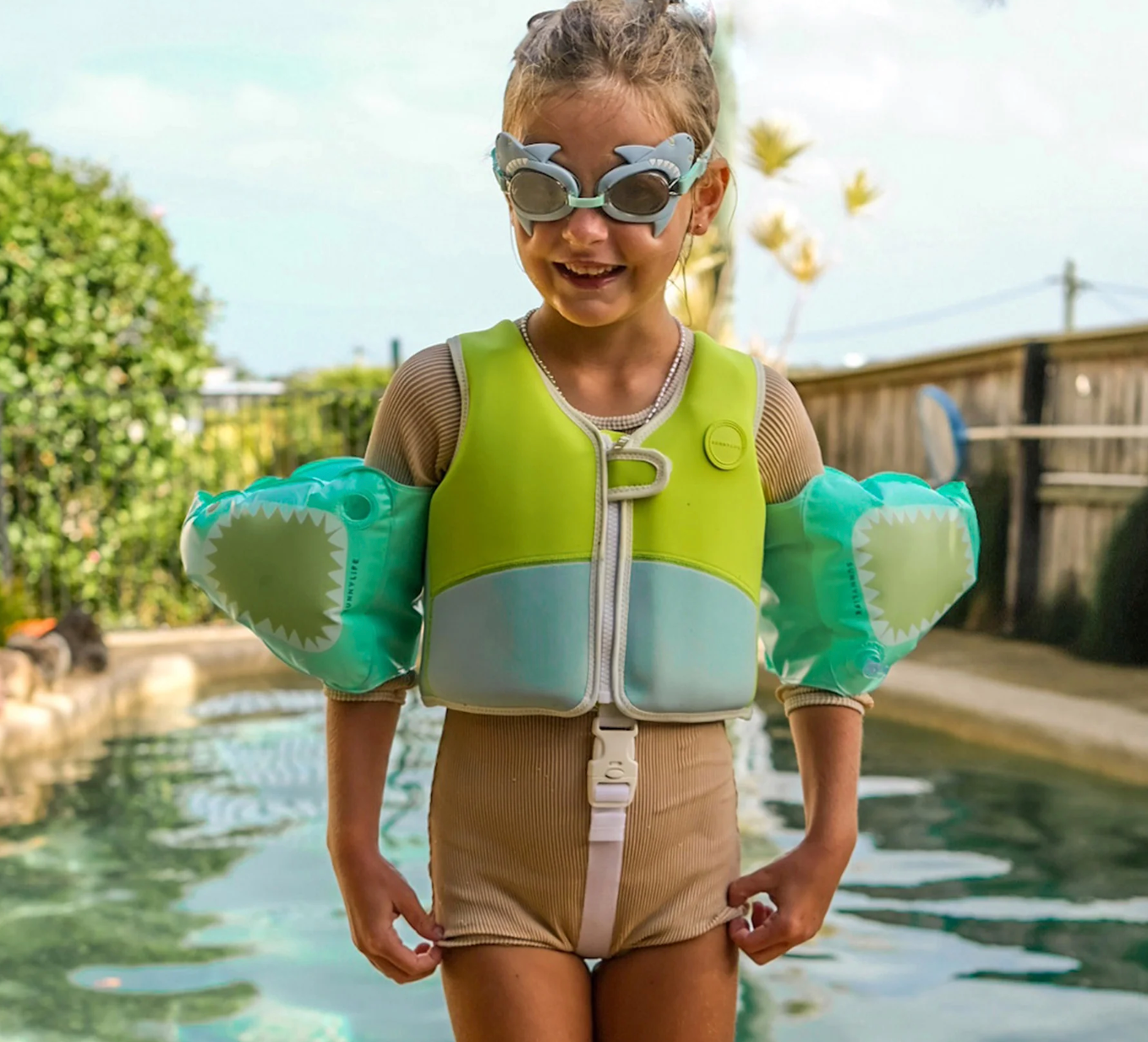 Sunnylife Kids Googles - Salty the Shark