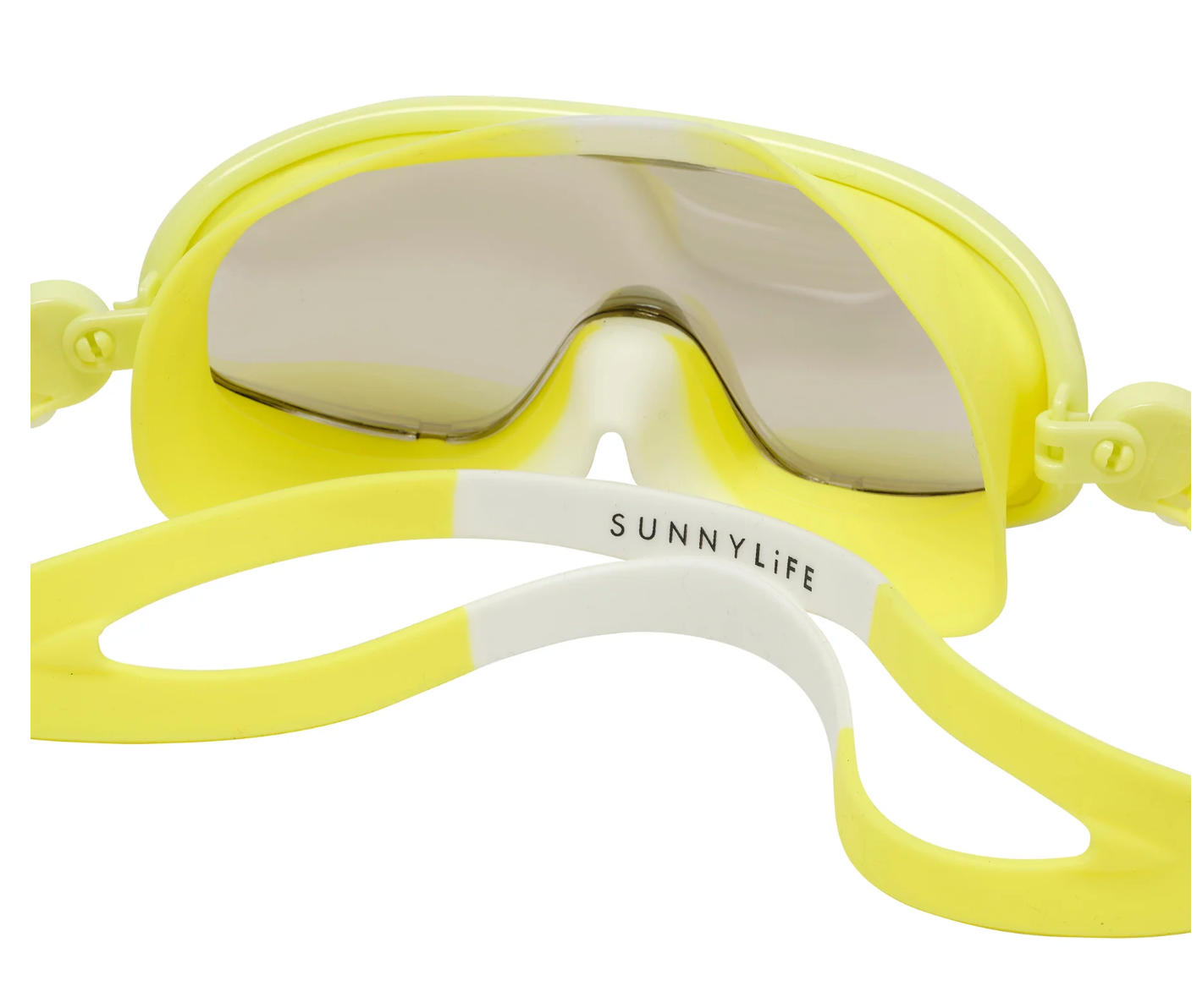 SunnyLife Kids Swim Mask - Salty the Shark Neon Yellow