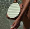 SunnyLife Beach Vintage Paddle Set- Sage Stripe