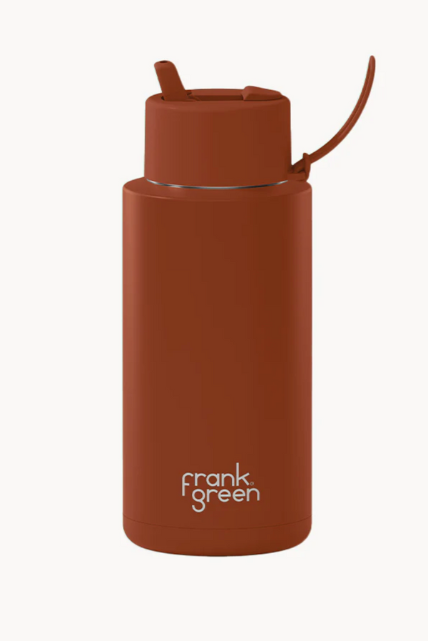Frank Green Ceramic Reusable 1L Bottle - Toffee