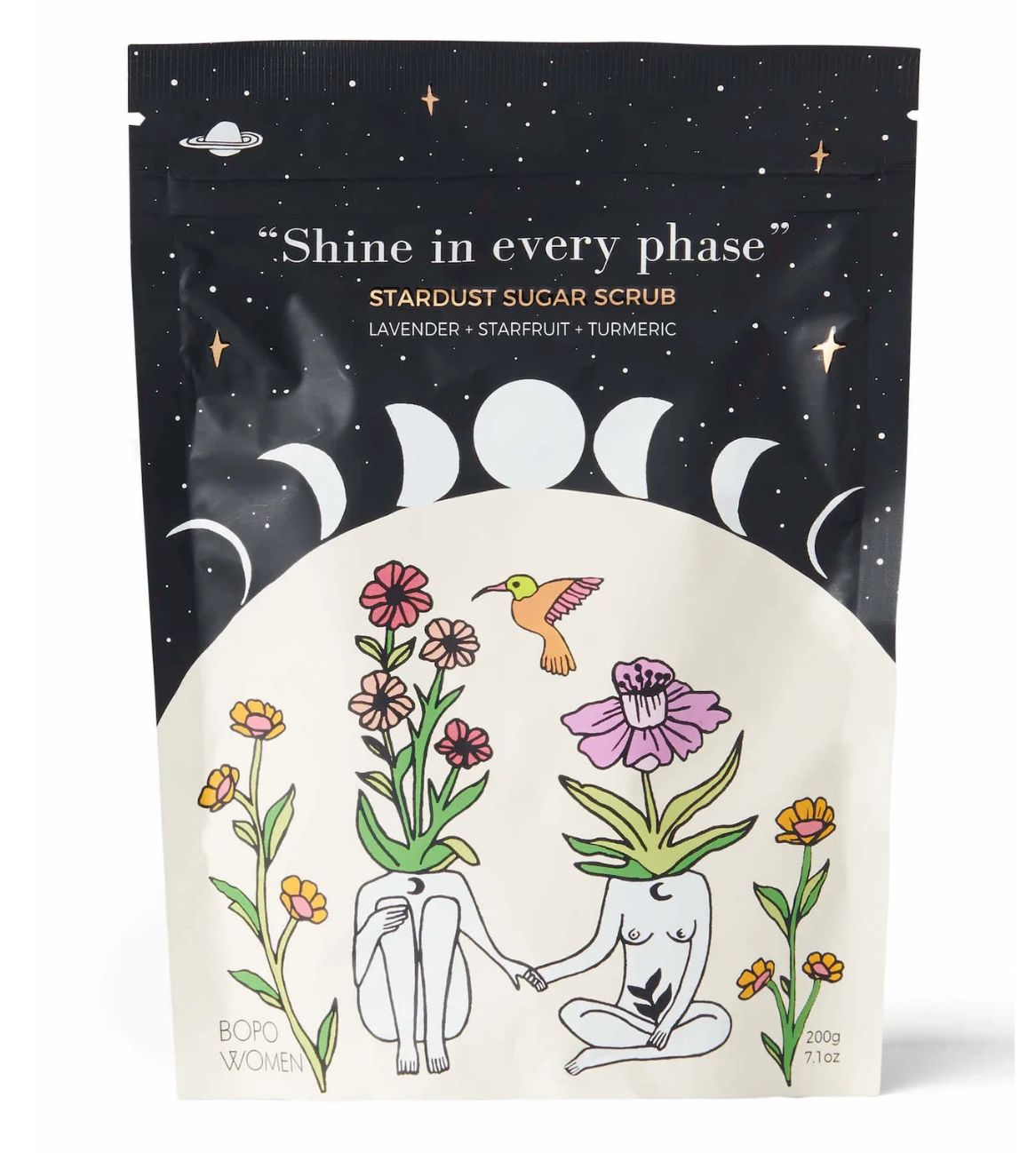 Bopo Women Beach Skin Care Sugar Scrub - Stardust