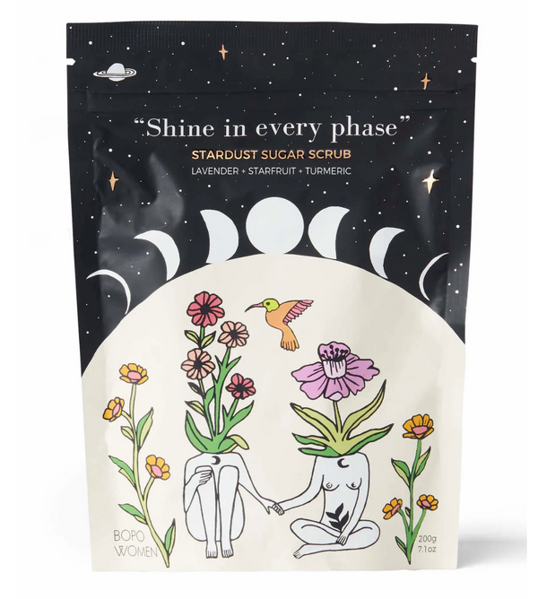 Bopo Women Beach Skin Care Sugar Scrub - Stardust