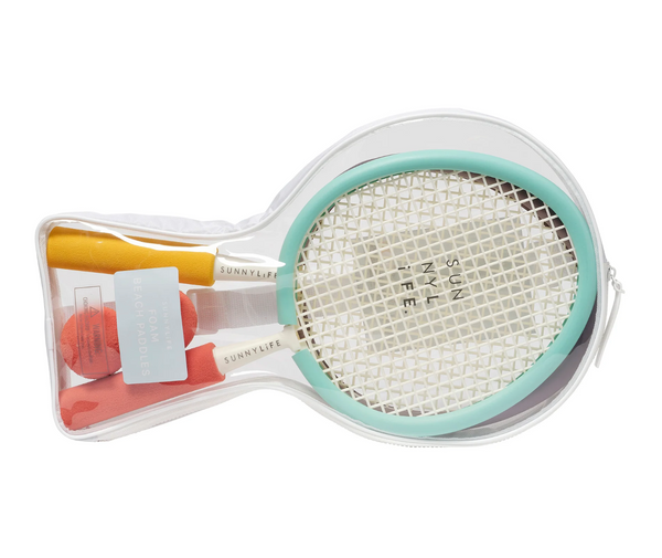 SunnyLife Foam Beach Bat Set - Beach Sorbet