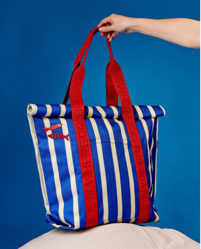 The Somewhere Co. Beach Bag -Overboard