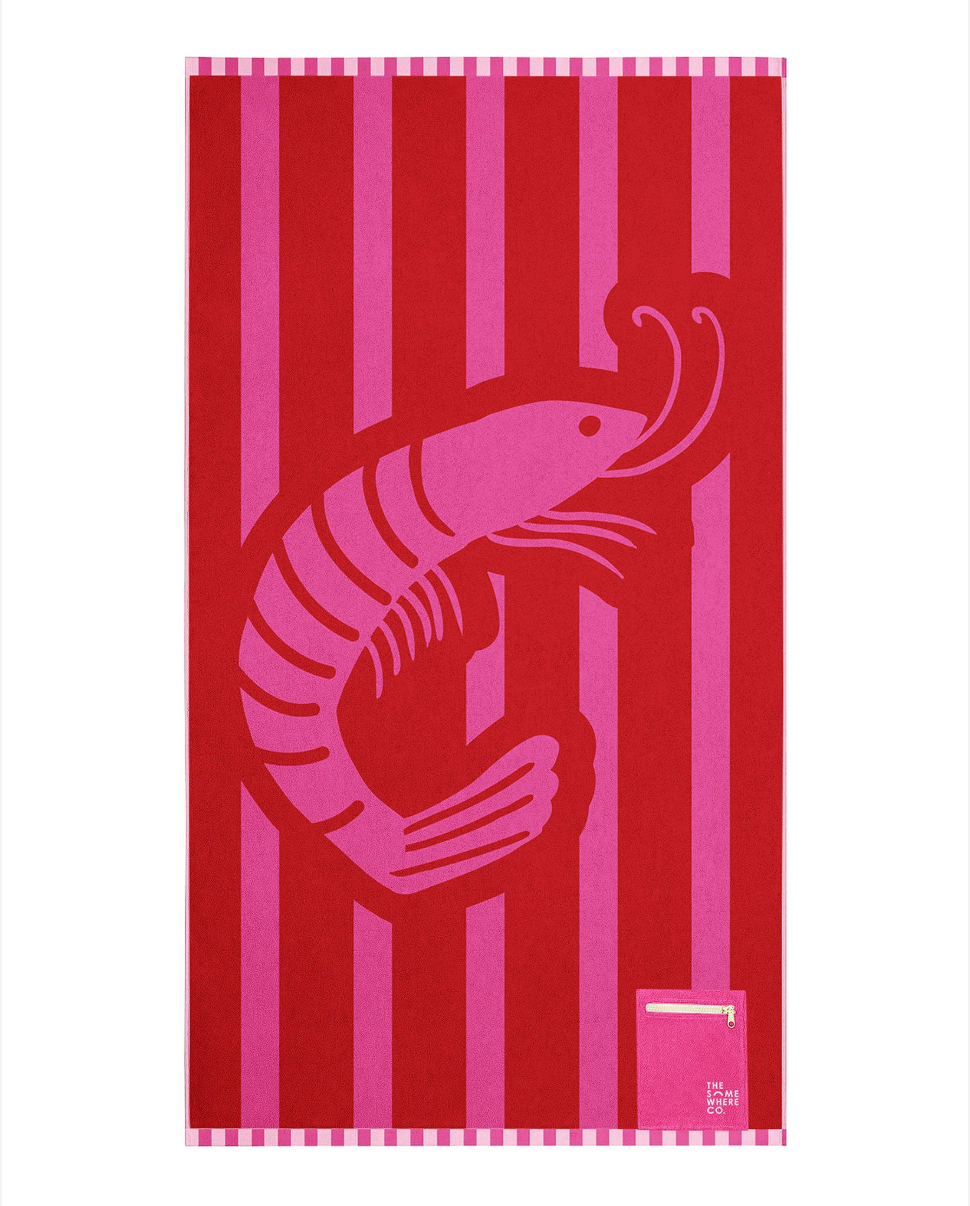 The Somewhere Co. Premium Cotton Beach Towel - Sunny Side