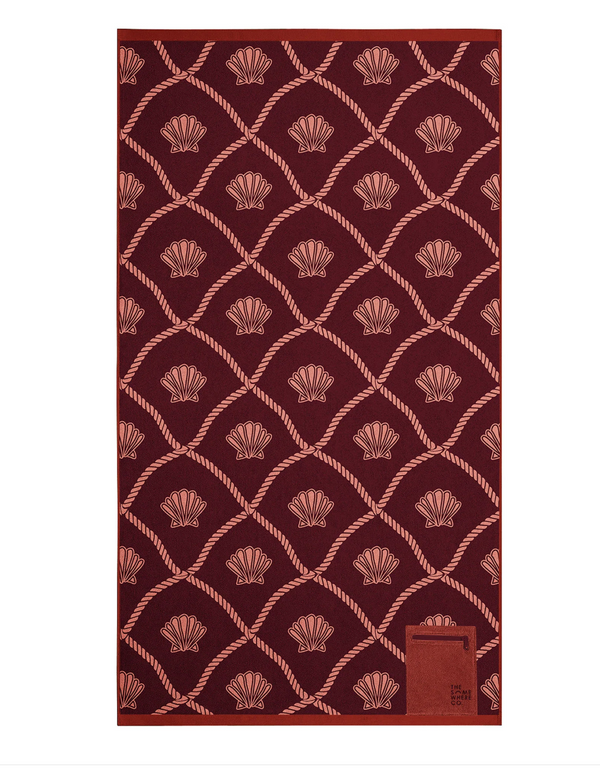 The Somewhere Co. Premium Cotton Beach Towel - Keepsakes