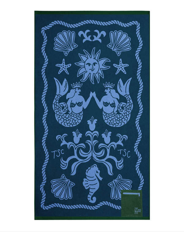 The Somewhere Co. Premium Cotton Beach Towel - My Own Muse