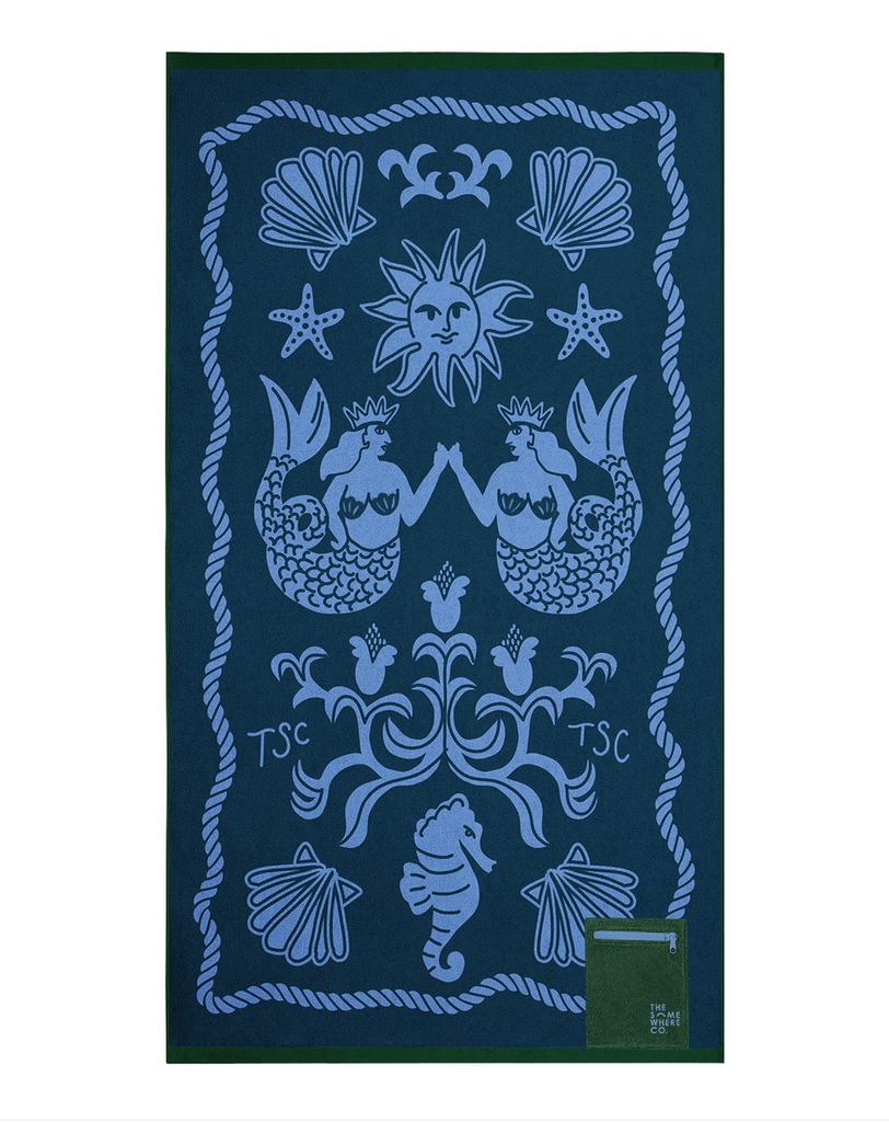 The Somewhere Co. Premium Cotton Beach Towel - My Own Muse