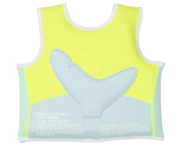SunnyLife Kids Swim Vest 2-3 Size - Salty the Shark
