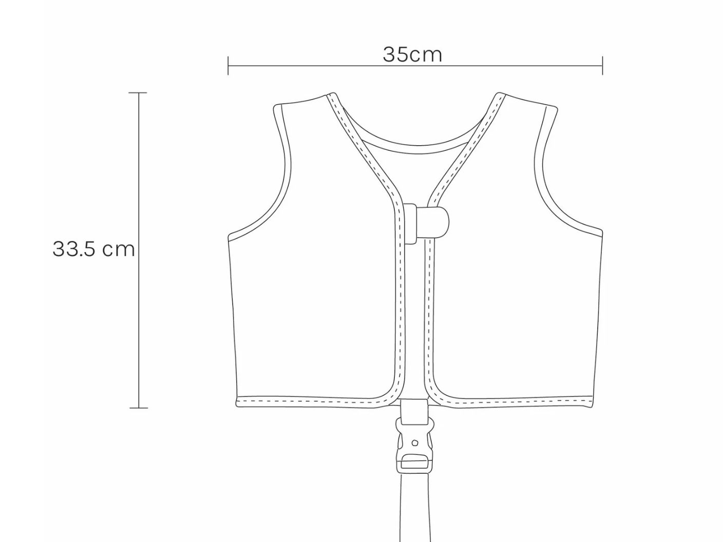 SunnyLife Kids Swim Vest 2-3 Size - Salty the Shark