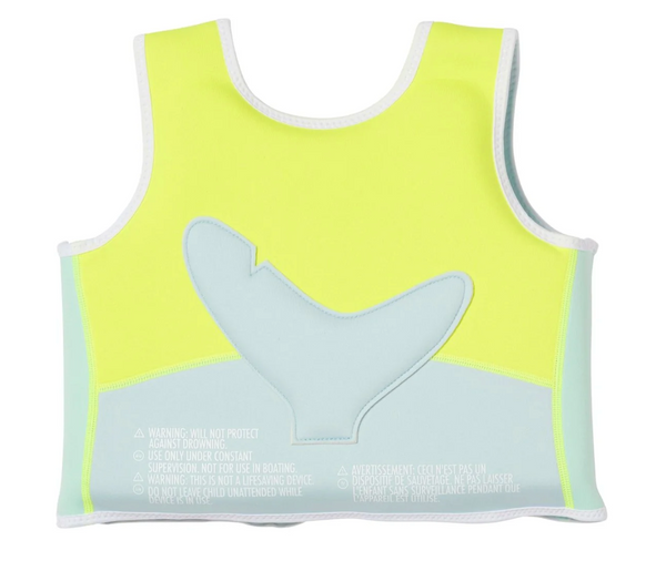 SunnyLife Kids Swim Vest 3-6 Size - Salty the Shark
