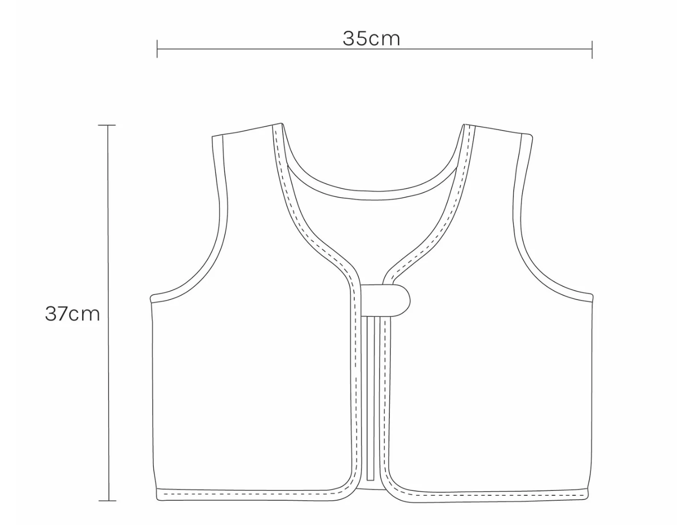 SunnyLife Kids Swim Vest 3-6 Size - Salty the Shark