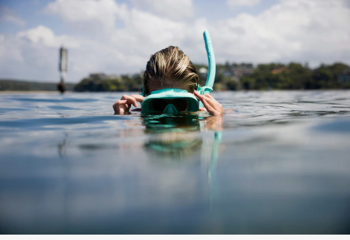 Mirage Sports Sunset Mask & Snorkel Set - Aqua