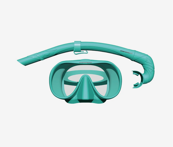 Mirage Sports Sunset Mask & Snorkel Set - Aqua