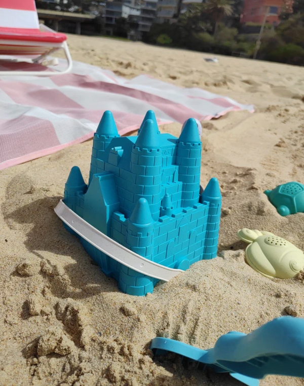 Mirage Sports Eco Castle Bucket & Spade Set – Blue