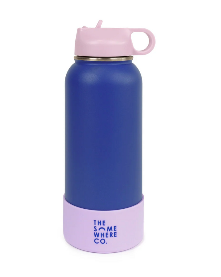 The Somewhere Co. Water Bottle 1 Lt -Indigo
