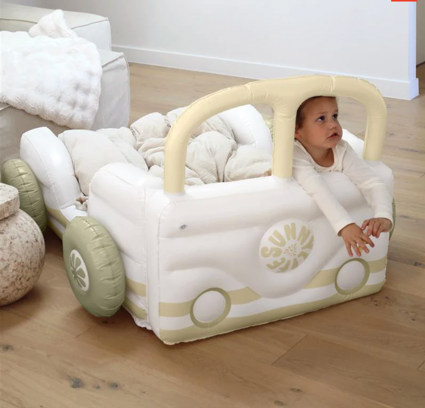 SunnyLife Kids Sleepover Air Bed- Summer Van Sand